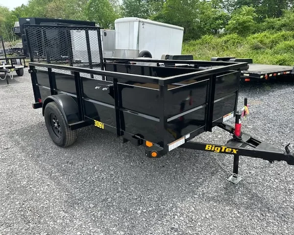 Big Tex 5 x 10 Landscape Utility Trailer – 24″ Steel Sides