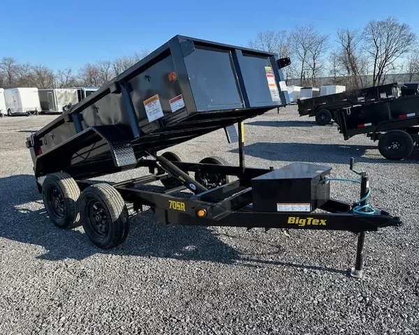 Big Tex 5 x 10 Low Profile Dump Trailer Barn Doors