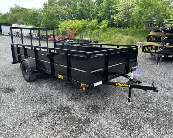Big Tex 6 x 14 Landscape Utility Trailer – Steel Sides