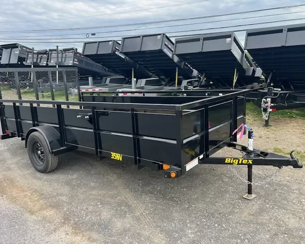 Big Tex 6 x 14 Landscape Utility Trailer – High Steel Sides