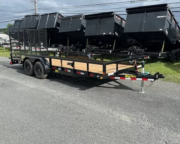 Big Tex 7 x 20 Landscape Utility Trailer – Split Gate