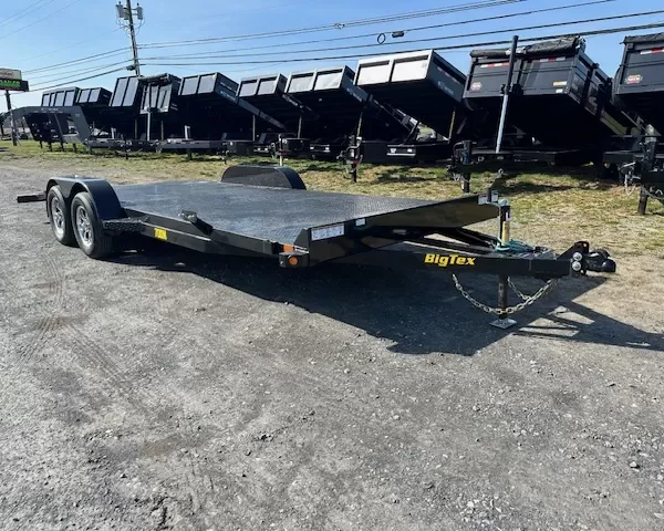 Big Tex 83″ x 20′ Full Steel Deck Car Trailer