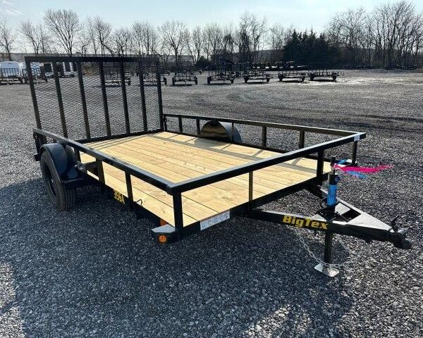Big Tex 7 x 12 Landscape Utility Trailer – Rear Ramp Gate