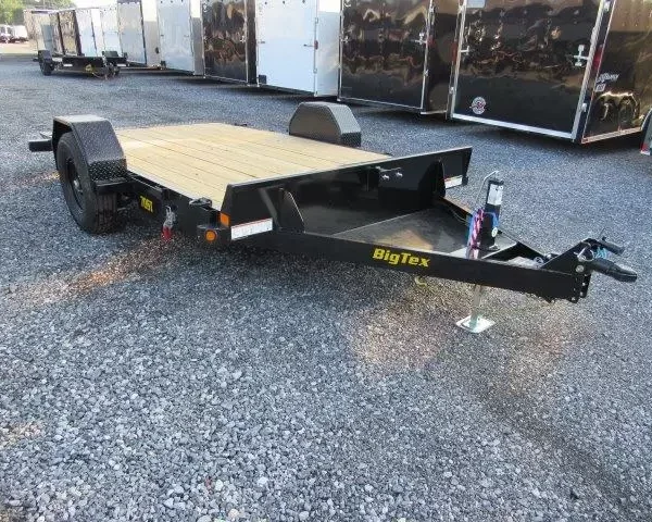 Big Tex 7 x 13 Equipment Trailer Single Axle Tilt Deck