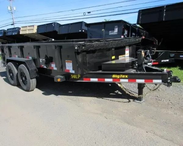 Big Tex 7 x 14 Low Profile Dump Trailer Scissor Lift