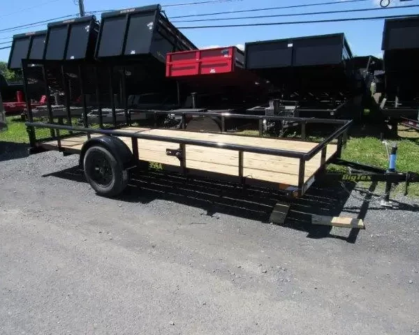 Big Tex 7 x 14 Landscape Utility Trailer – Rear Ramp Gate