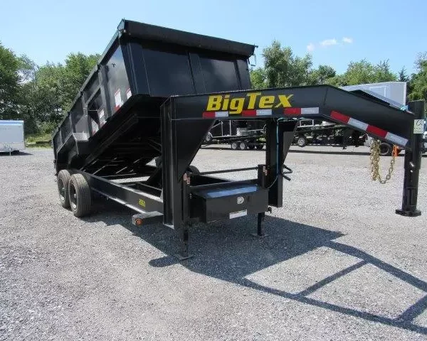 Big Tex 7 x 16 Gooseneck Dump Trailer 10K Axles