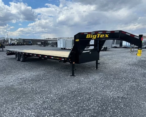 Big Tex 8.5 x 30 Gooseneck Equipment Trailer – Mega Ramps