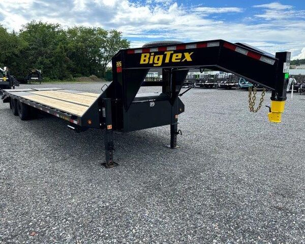 Big Tex 8.5 x 30 Gooseneck Deckover Equipment Trailer Mega Ramps
