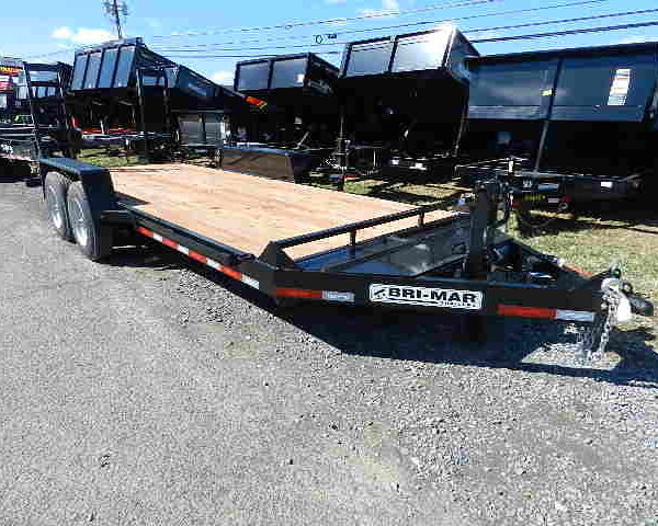 BWise 7 x 18 Heavy Duty Equipment Trailer Ladder Ramps