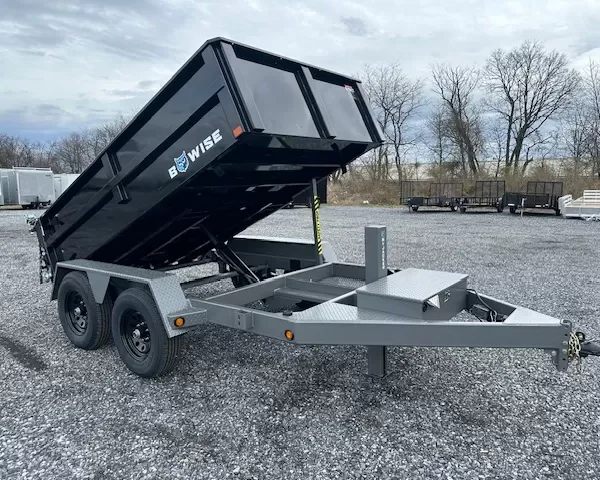 BWise 6 x 10 Low Profile Dump Trailer Hydraulic Jack