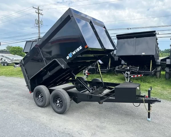 BWise 6 x 10 High Side Dump Trailer Slide Out Ramps