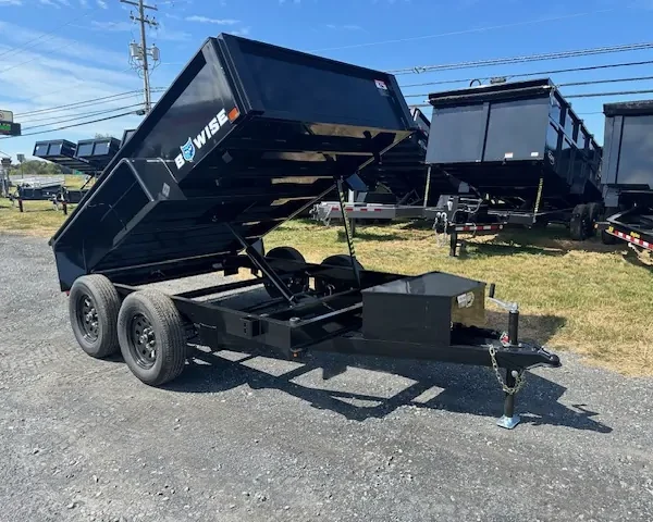 BWise 6 x 10 Dump Trailer 7K Spreader Gate