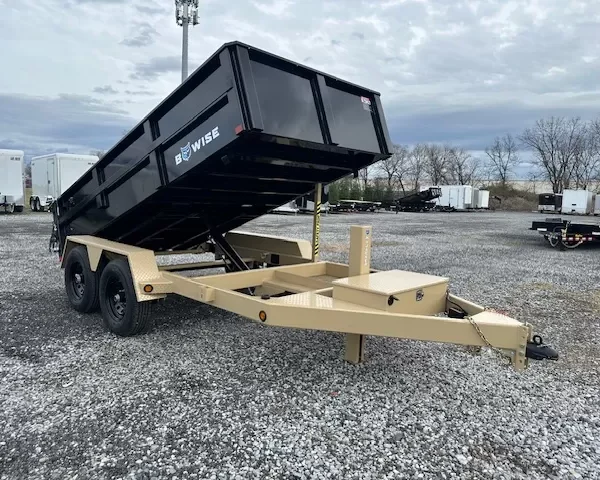 BWise 6 x 12 Low Profile Dump Trailer Hydraulic Jack