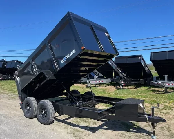 BWise 6 x 12 High Side Dump Trailer Slide Out Ramps