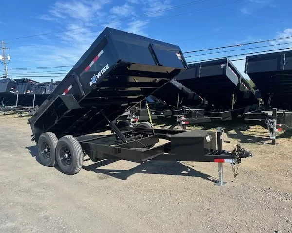 BWise 7 x 12 Low Profile Dump Trailer Ladder Ramps
