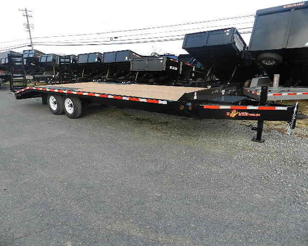 BWise 8 x 24 Deckover Equipment Trailer Wedge Style Ramps