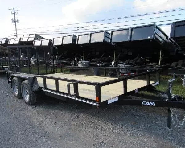 Cam Superline 7 x 16 Landscape Utility Trailer – Rear Landscape Gate