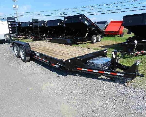 CAM Superline 7 x 18 Equipment Trailer – 8 Ton Channel Frame