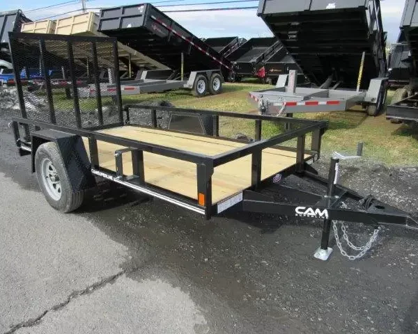 Cam Superline 5 x 10 Landscape Utility Trailer – Rear Landscape Gate