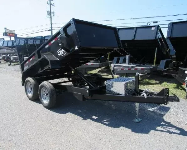 CAM Superline 5 x 10 Dump Trailer Landscape Gate
