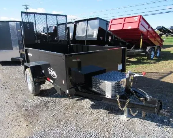 CAM Superline 5 x 8 Dump Trailer Landscape Gate