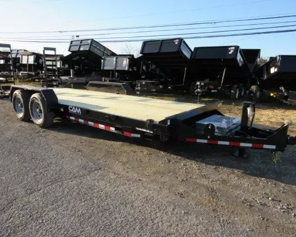 CAM Superline 7 x 20 Equipment Trailer Pallet Fork Carrier