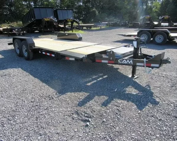 CAM Superline 7 x 21 Gravity Split Tilt Trailer
