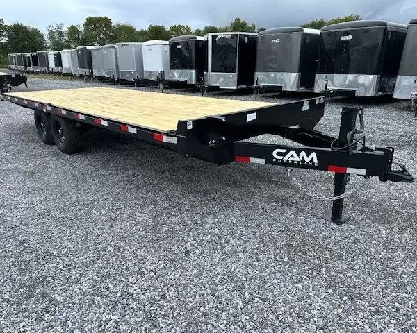 CAM Superline 8.5 x 22 Deckover Equipment Trailer Slide Out Ramps
