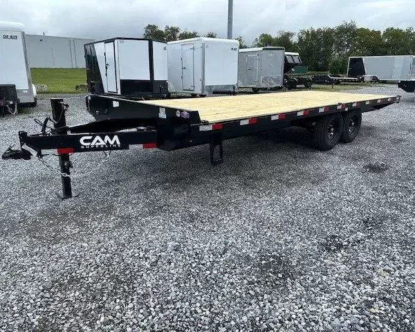 CAM Superline 8.5 x 22 Deckover Equipment Trailer Slide Out Ramps