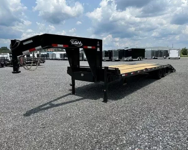 CAM Superline 8 x 30 Deckover Gooseneck Equipment Trailer