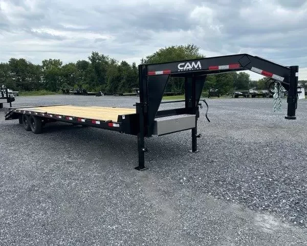 CAM Superline 8 x 30 Gooseneck Deckover Equipment Trailer