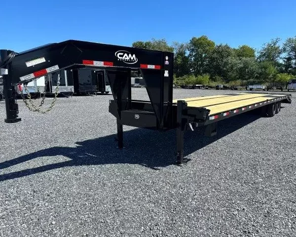 CAM Superline 8 x 35 Deckover Gooseneck Equipment Trailer