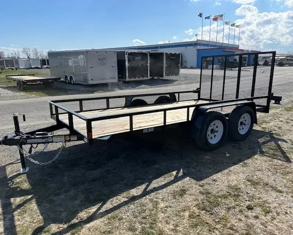 Car Mate 6 x 14 Landscape Utility Trailer – Landscape Ramp