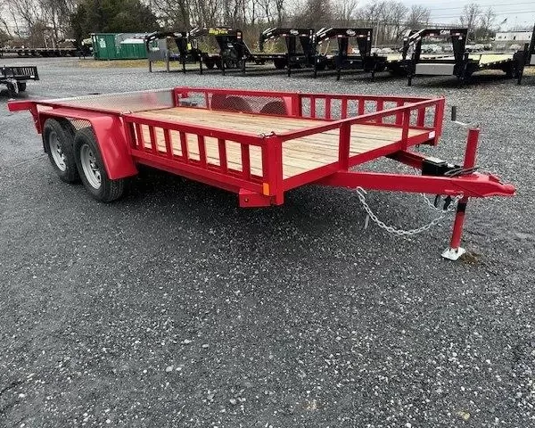 Car Mate 6 x 14 Utility Trailer – Removable Side Ramps