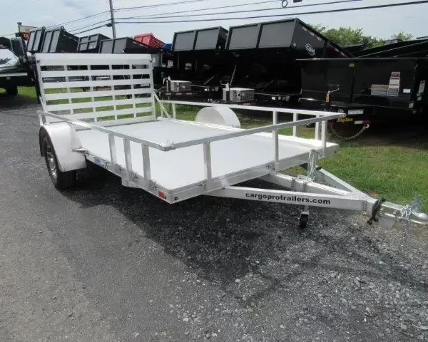 Cargo Pro 6.5×12 Utility Trailer – Removable Rail Kit