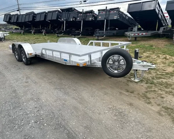 Cargo Pro 7 x 20 Aluminum Open Car Hauler Slide Out Ramps