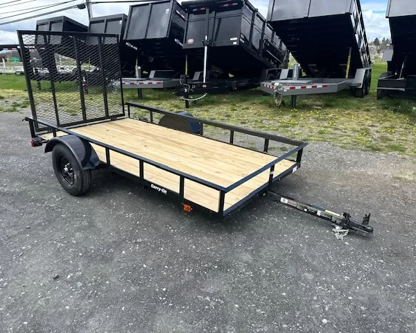 Carry On 5 x 10 Landscape Utility Trailer – Wood Deck