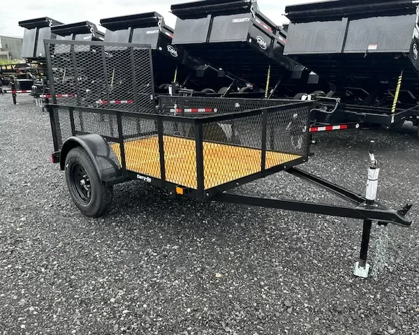 Carry On 5 x 8 Landscape Utility Trailer – 3K High Mesh Sides