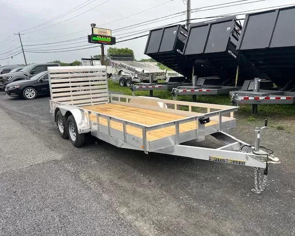 Carry-On 6 x 16 Aluminum Landscape Utility Trailer – Rear Gate