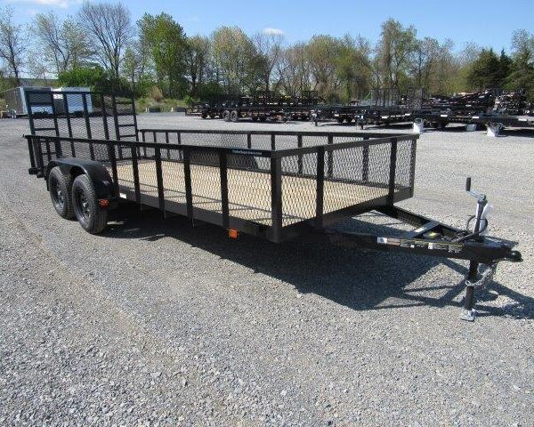 Carry On 6.4 x 18 Landscape Utility Trailer – 7K with 24″ High Sides