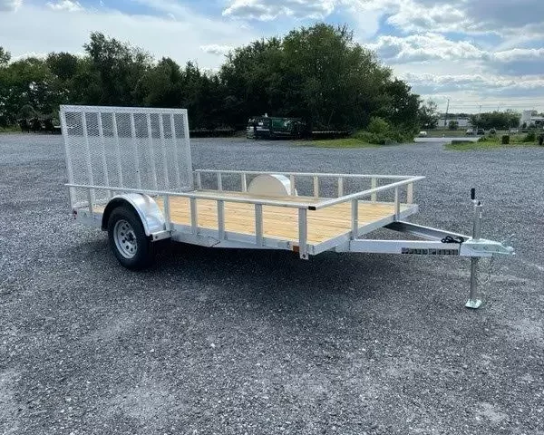 Carry-On 7 x 12 Aluminum Landscape Utility Trailer – Rear Gate