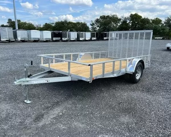 Carry-On 7 x 12 Aluminum Landscape Utility Trailer – Rear Gate