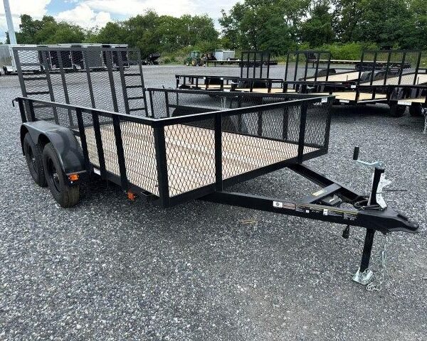 Carry On 7 x 12 Landscape Utility Trailer – Mesh Sides