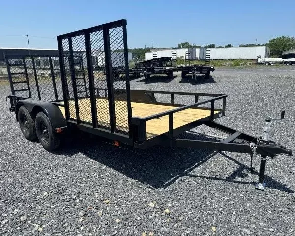 Carry On 7 x 14 Landscape Utility Trailer – Side ATV Ramp