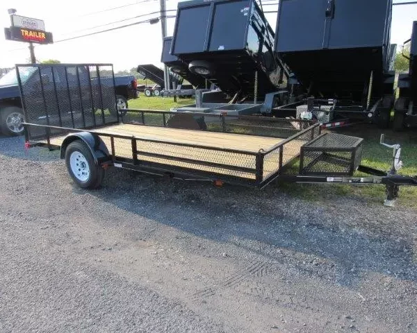 Carry On 7 x 14 ATV Utility Trailer – Removable Ramps & Toolbox