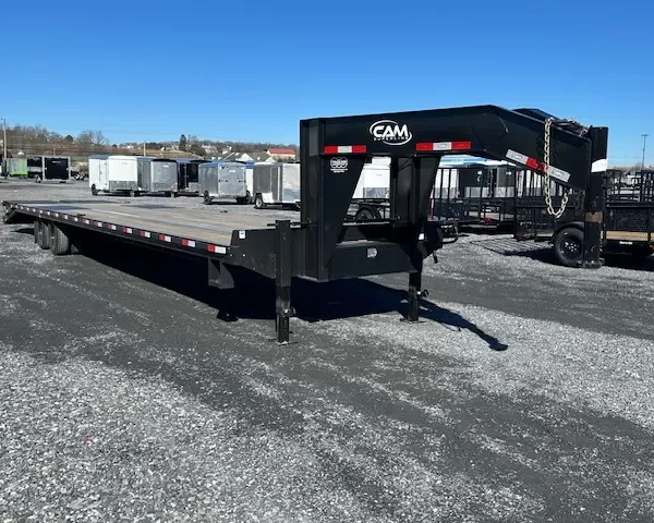 CAM Superline 8 x 40 Deckover Gooseneck Equipment Trailer