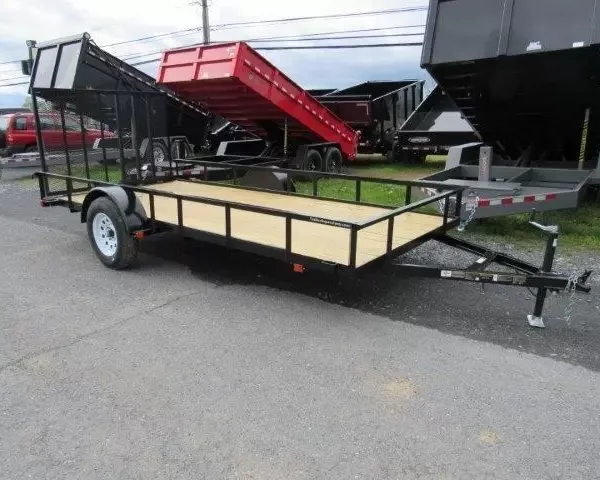 Carry On 6.4 x 14 Landscape Utility Trailer – 3K Low Sides