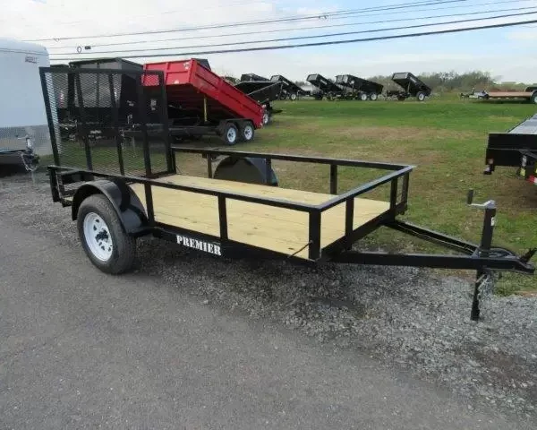 Premier 5 x 10 Landscape Utility Trailer – Rear Ramp Gate