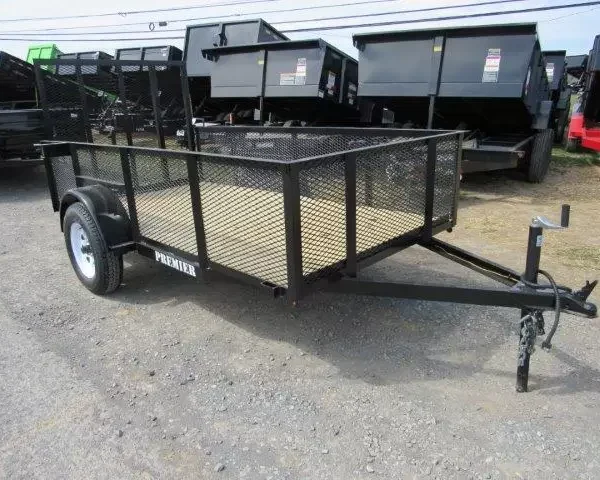 Premier 5 x 10 Landscape Utility Trailer – Mesh Sides